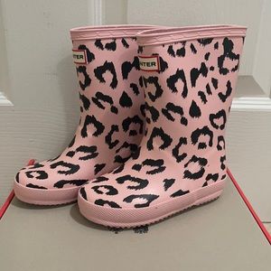 Little Girls Hunter First Classic Boots in Mist Pink